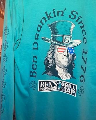 St. Patrick's Ben Drankin'1776