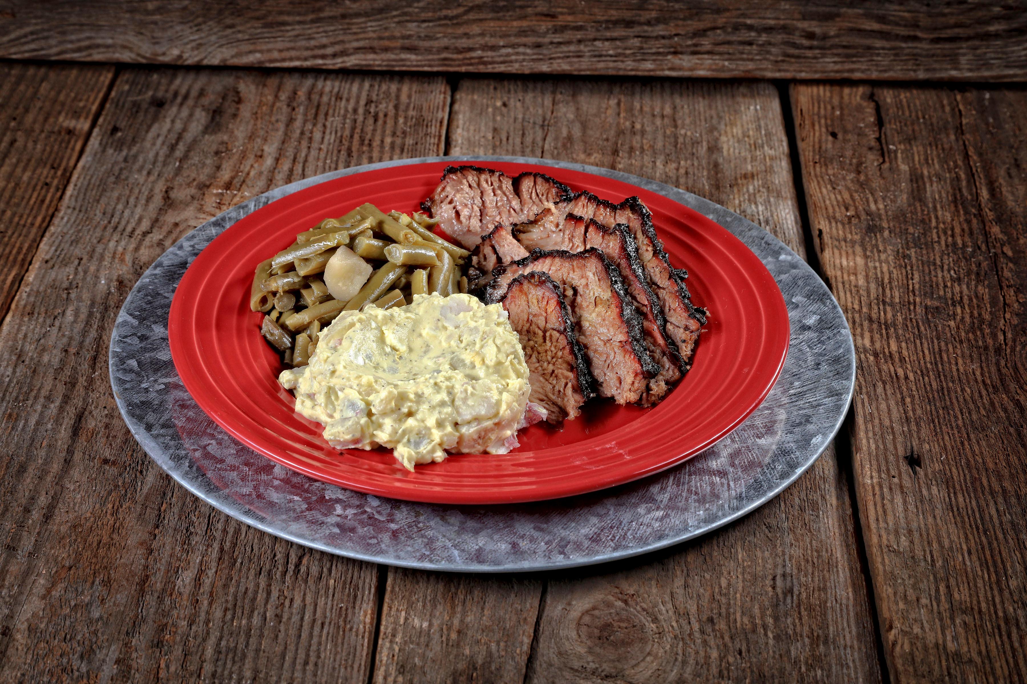1/2 Lb. Beef Brisket Plate