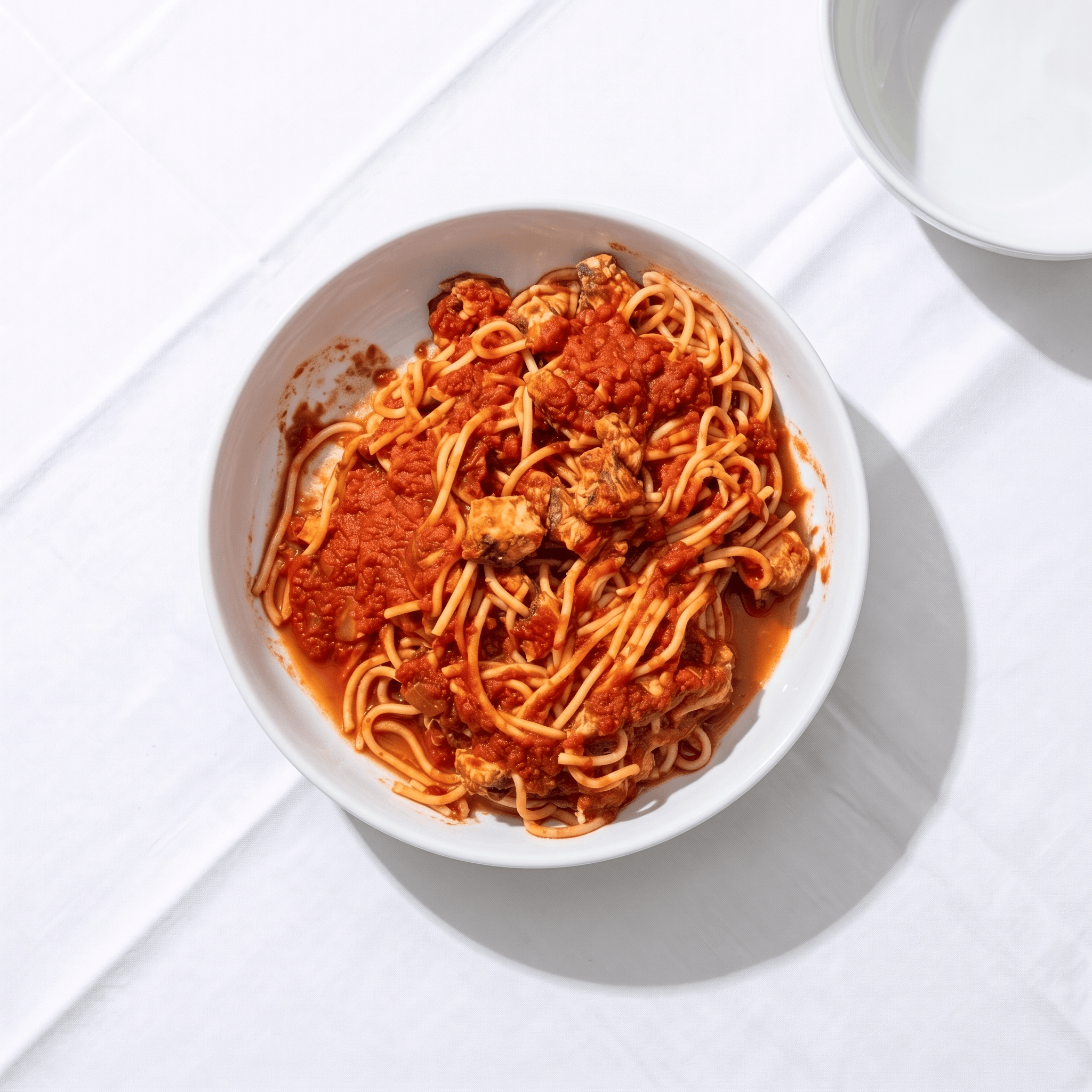 SPAGHETTI WITH CHICKEN