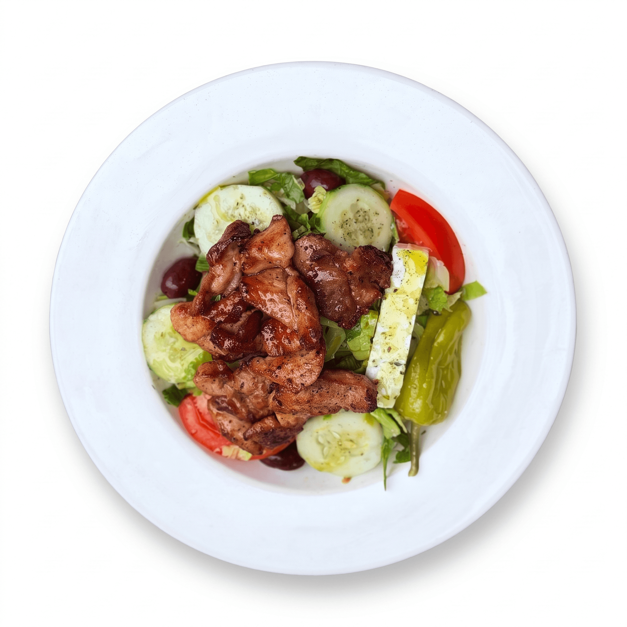 GYRO SALAD-PORK
