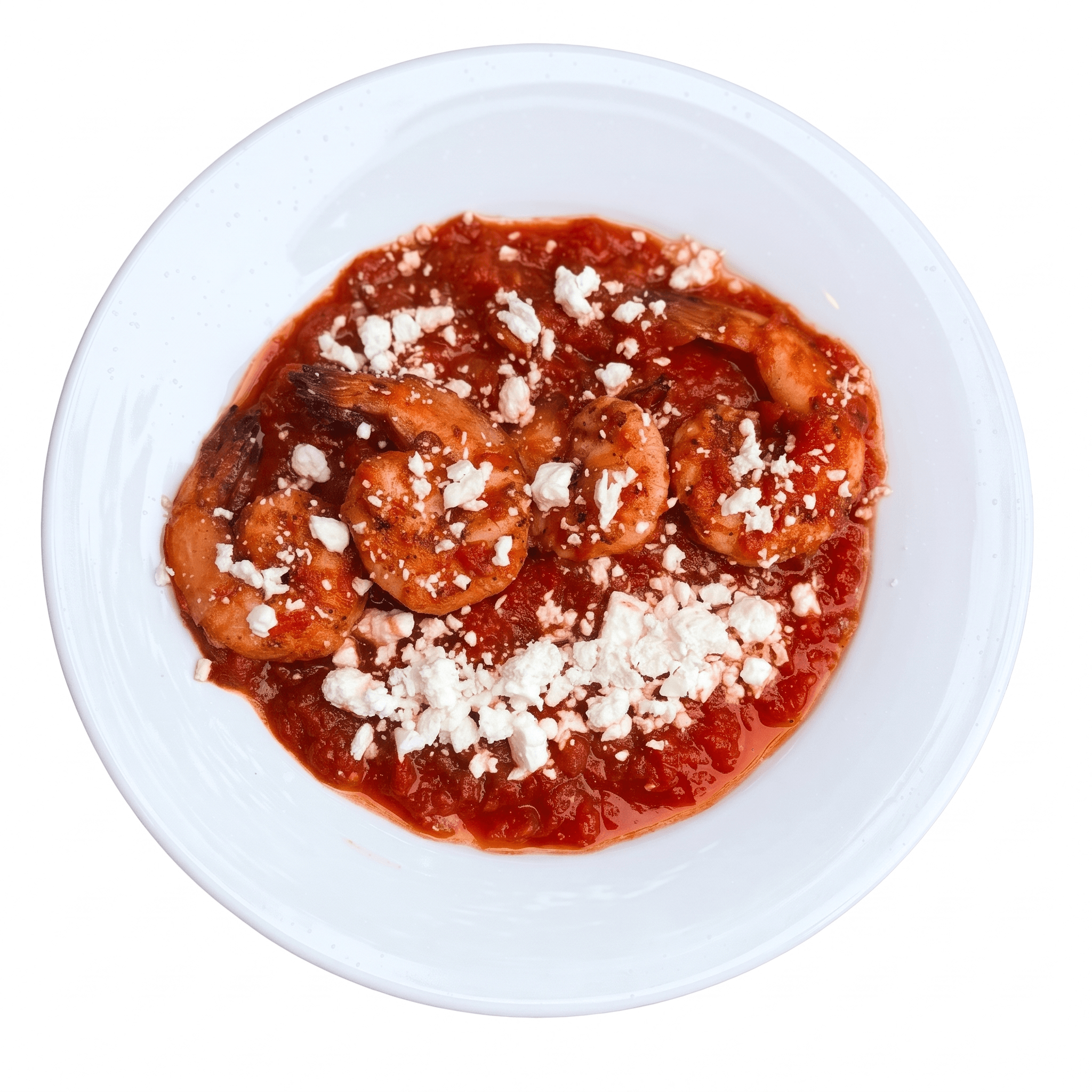 SHRIMP SAGANAKI