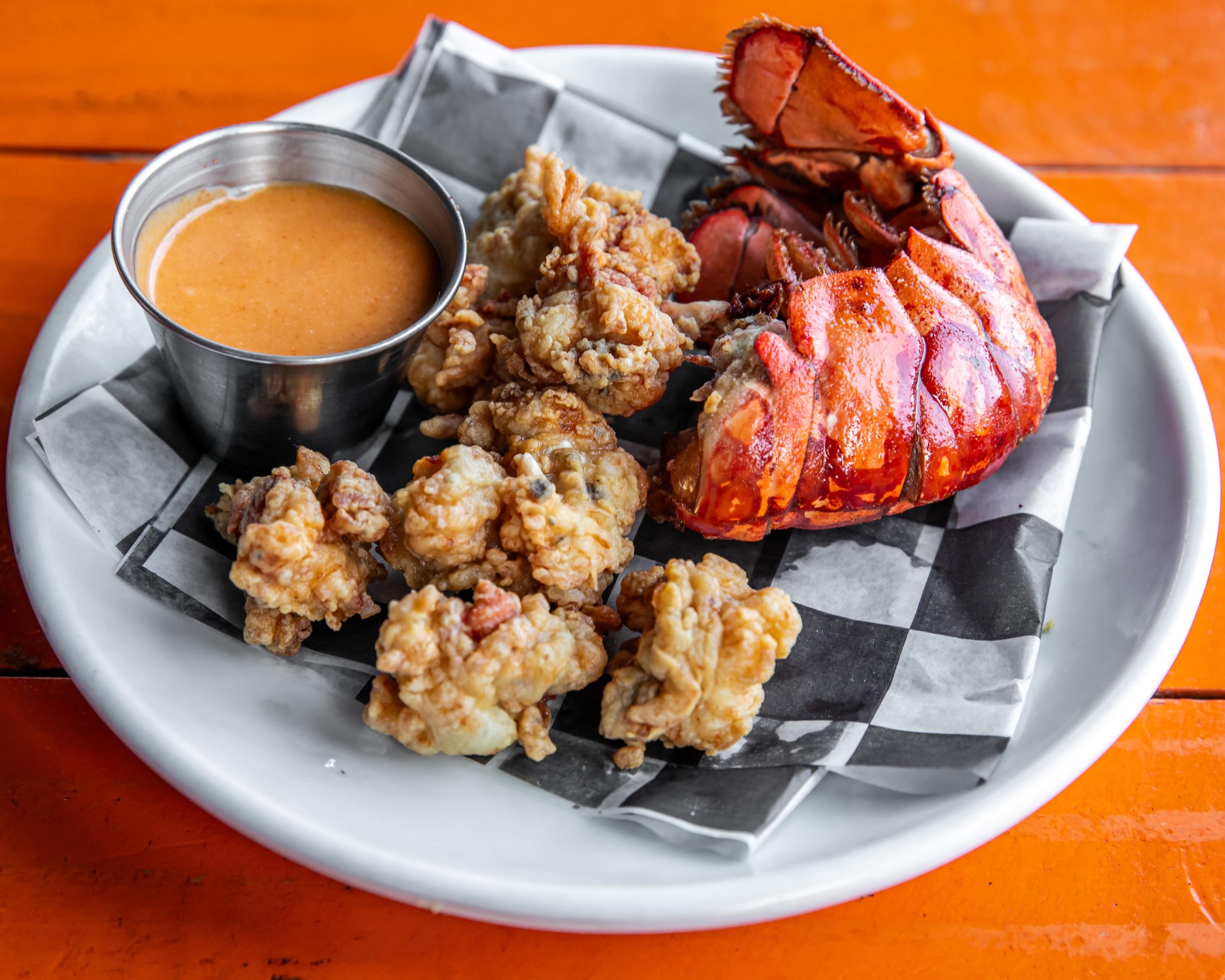 Fried Lobster Bites
