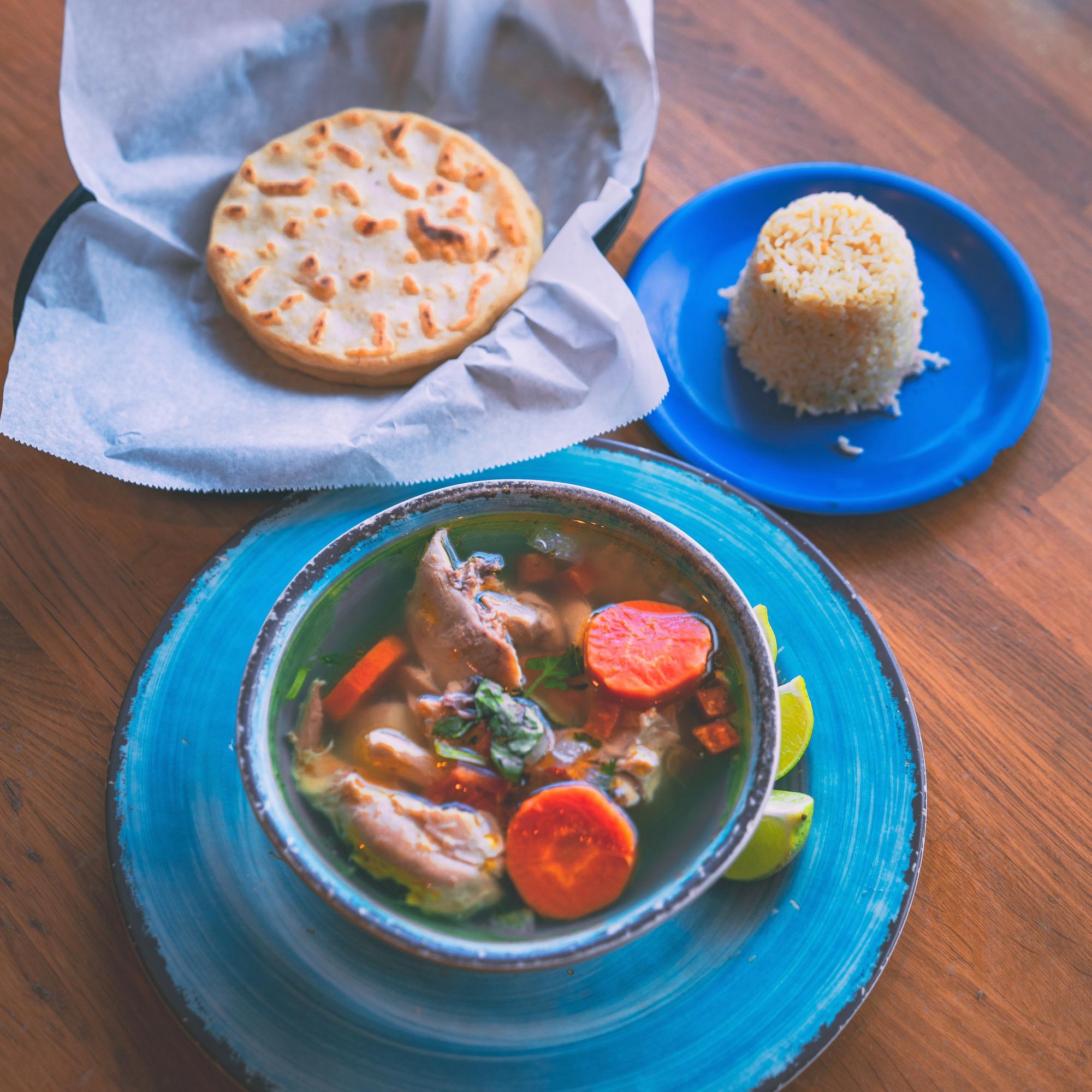 GRILLED CHICKEN & SOUP