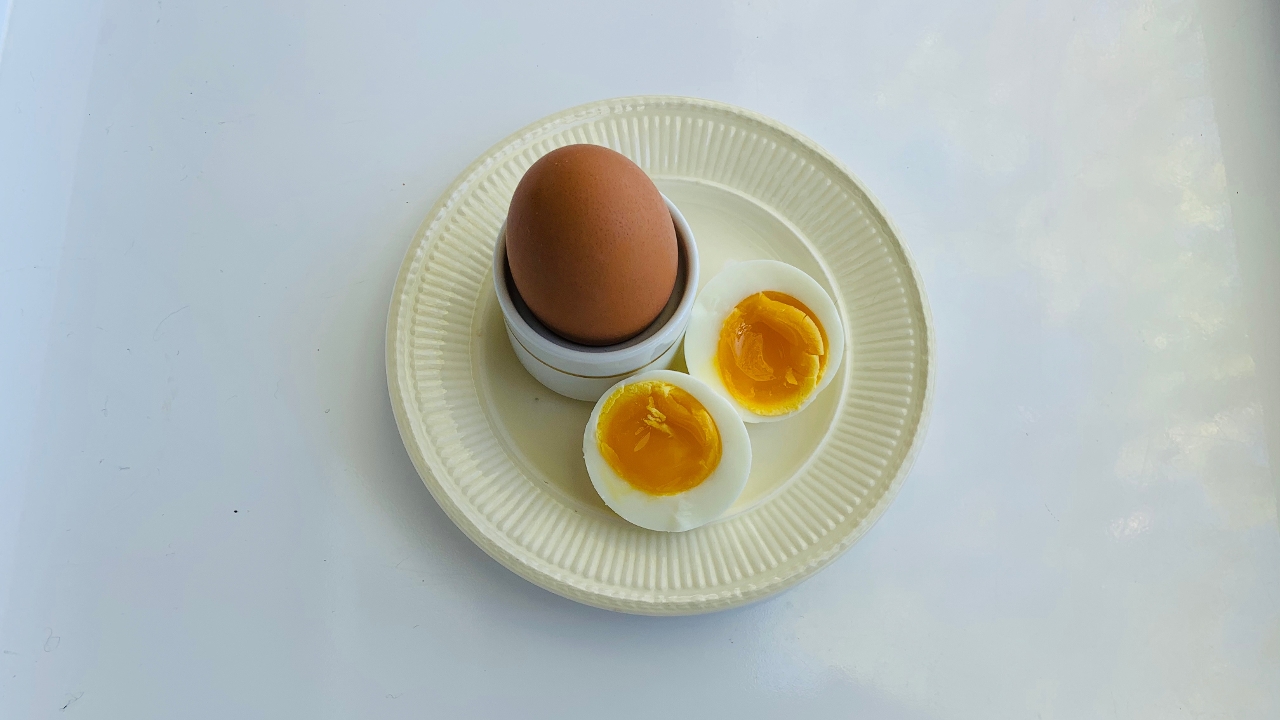 Hard Boiled Nine Minute Egg