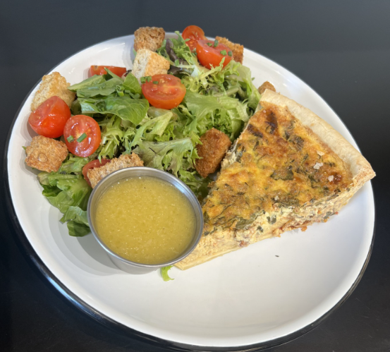 Quiche & Salad