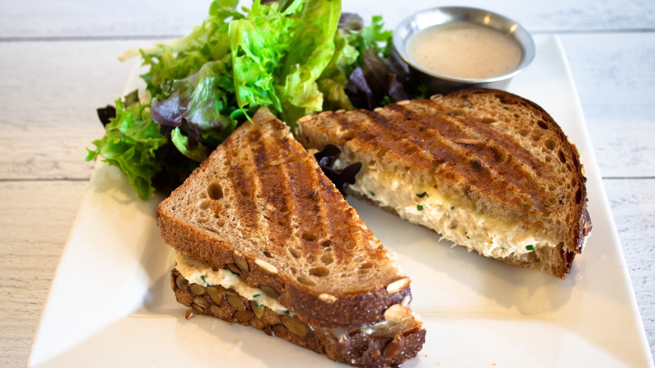 Grilled Tuna Melt Sandwich