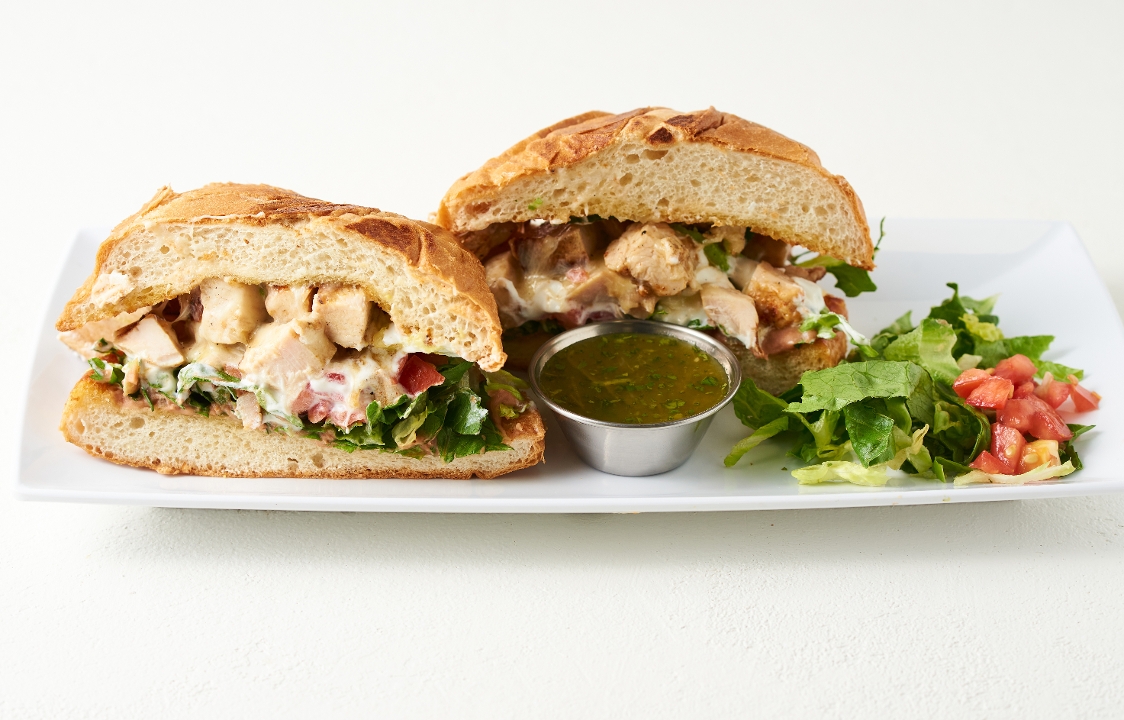 Grilled Chicken Breast Torta