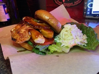 Chipotle Bourbon Grilled Chicken Sammich