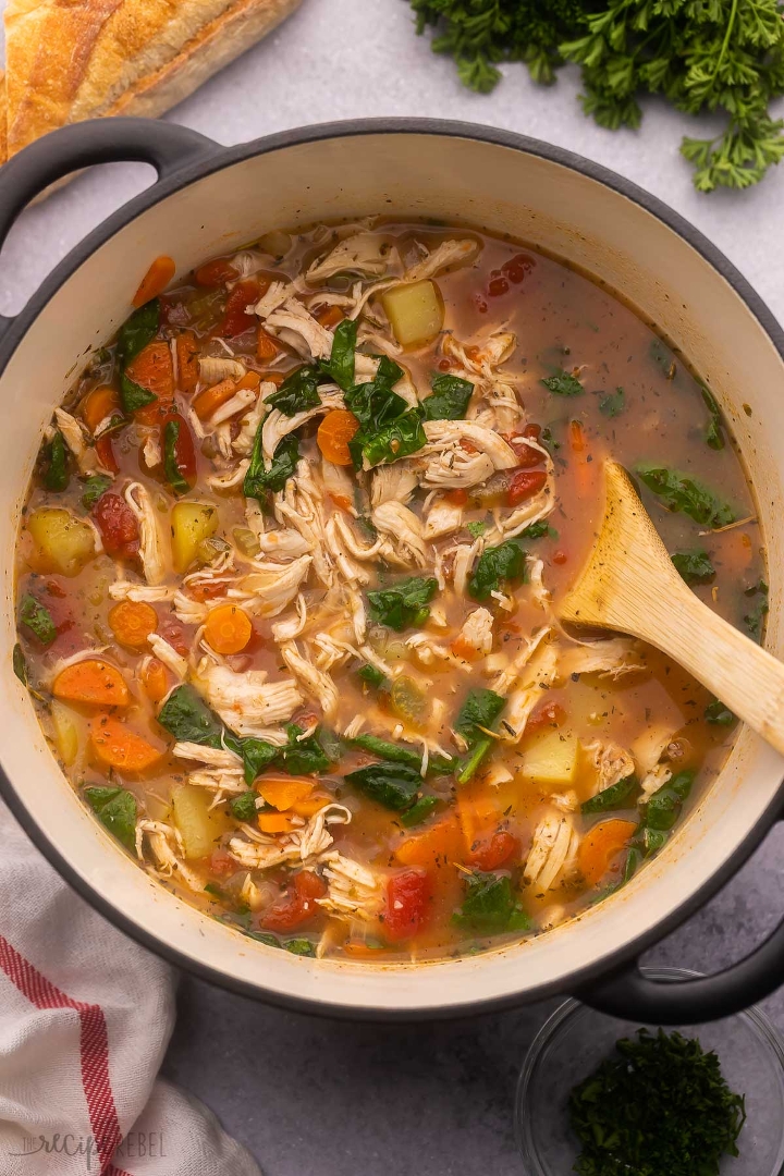 Chicken Tinga Tortilla Soup