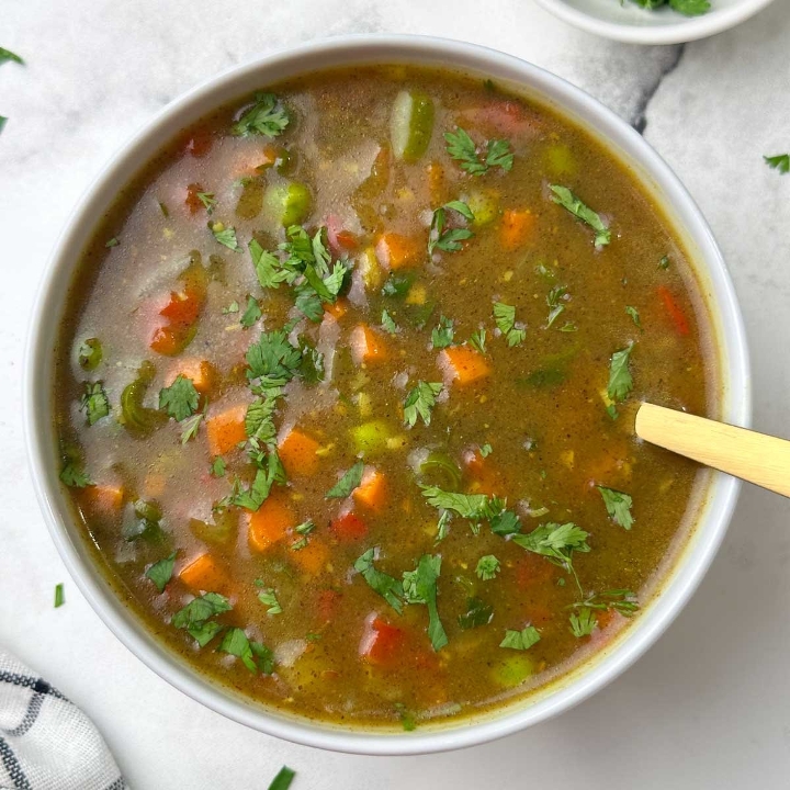 Vegetarian Tortilla Soup