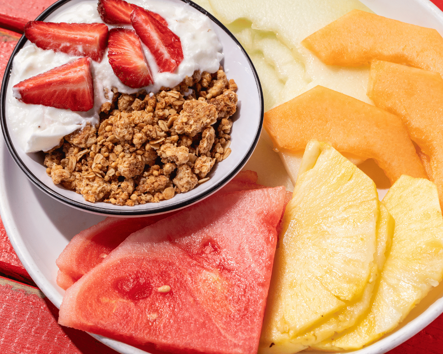 Seasonal Fruit Plate.