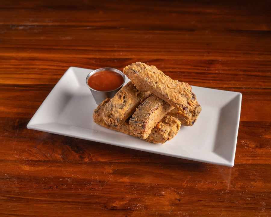 Fried Ribs with Hennessy BBQ Sauce