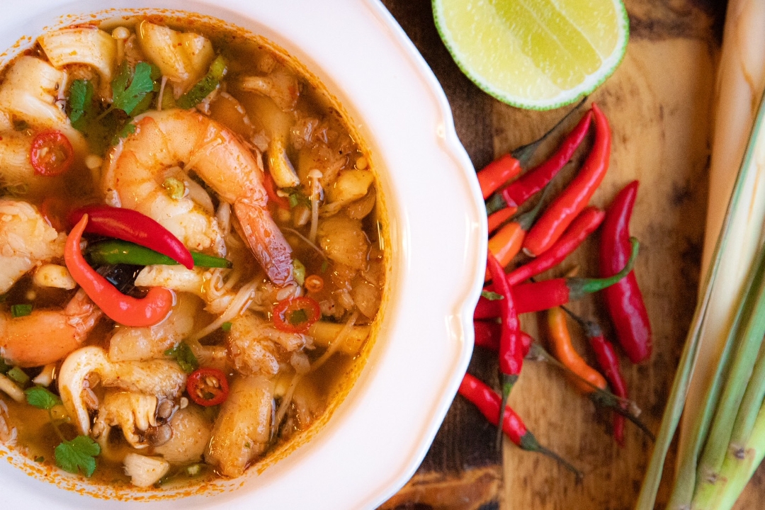 Shrimp Lemongrass Soup (GF)
