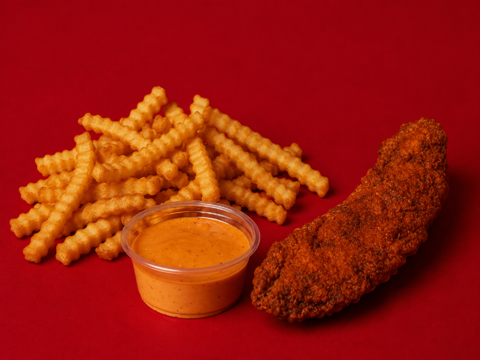 Tender + Fries + Sauce