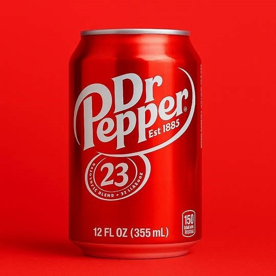 Dr. Pepper Can 12 Oz