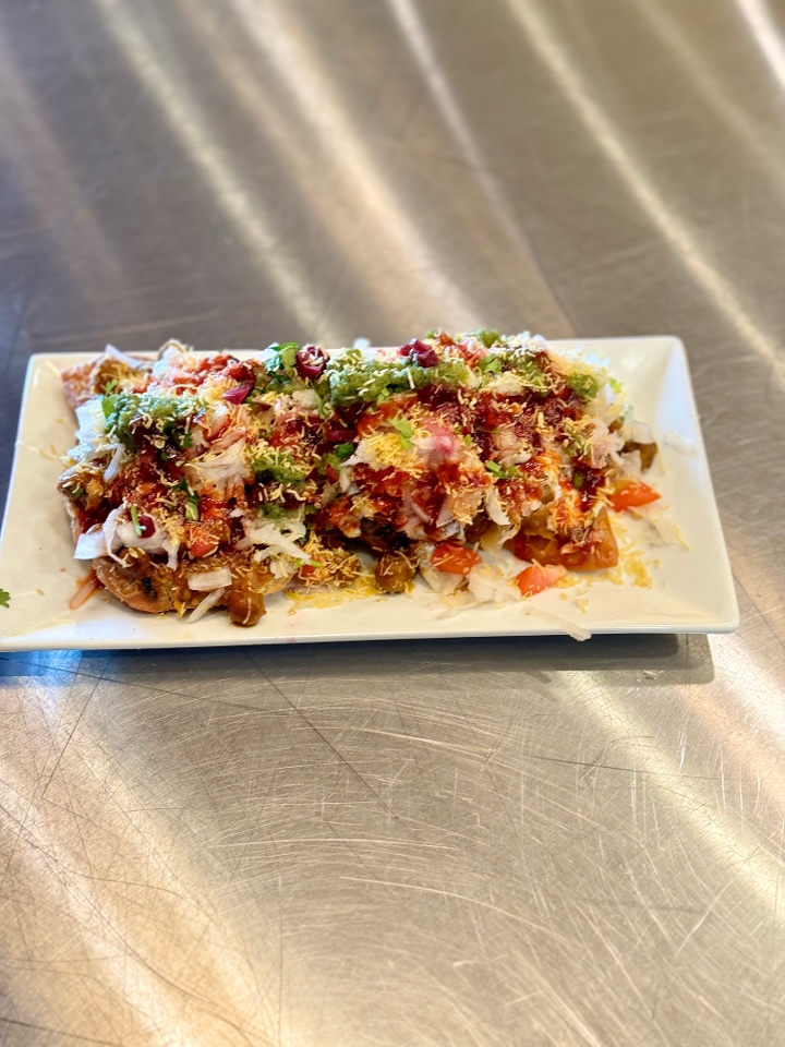 Aloo Tikki Chaat