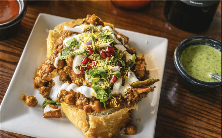 Samosa Chaat