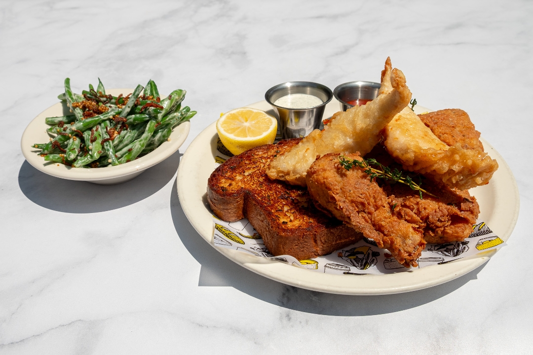 FRIED CHICKEN DINNER FOR 2