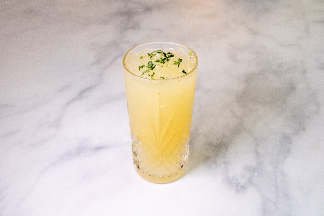 GINGER THYME LEMONADE