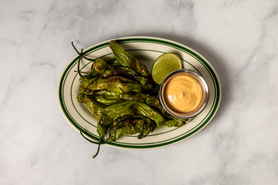 BLISTERED SHISHITO PEPPERS
