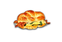 Spinach Bacon Croissant