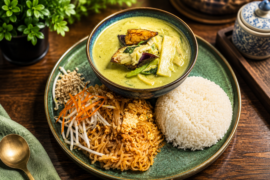 Combo B (Green Curry)