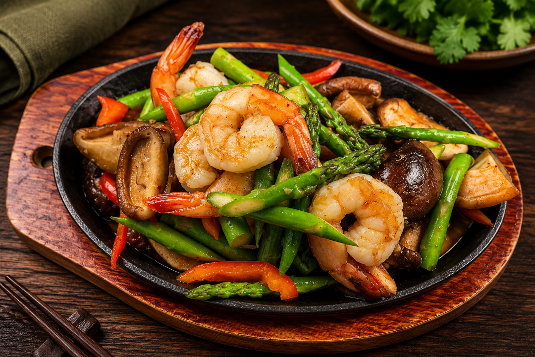 Shrimp & Asparagus