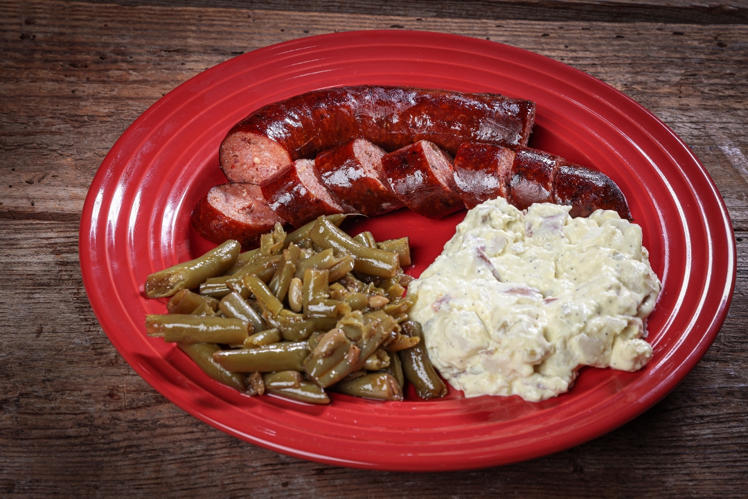 1/2 Lb. Smoked Sausage Plate