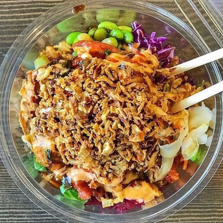 Panko Chicken Teriyaki (contain nuts)