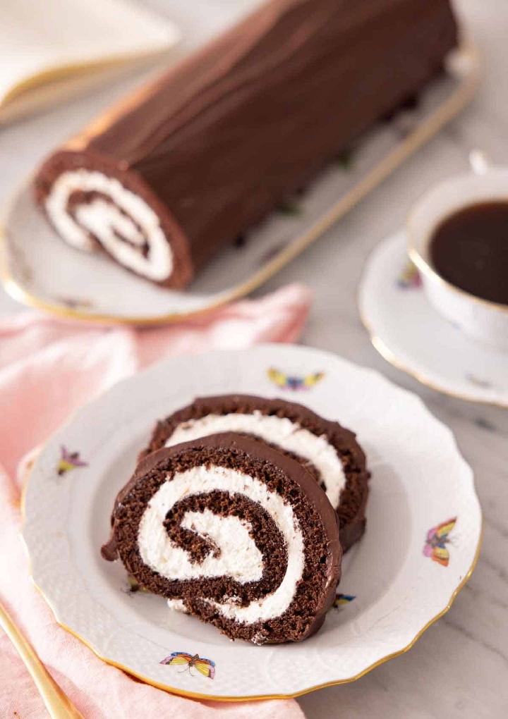 Sliced Cake