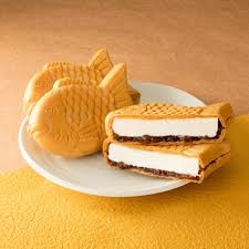 Taiyaki Ice Cream Sandwich