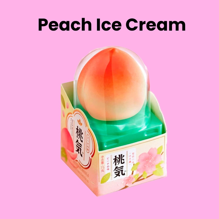 Peach Ice Cream 3D