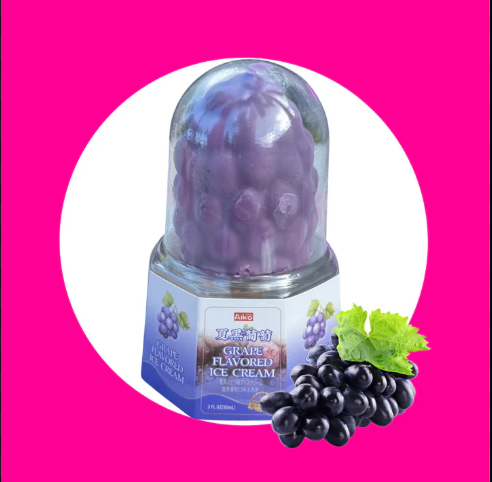 Grape Ice Cream 3D