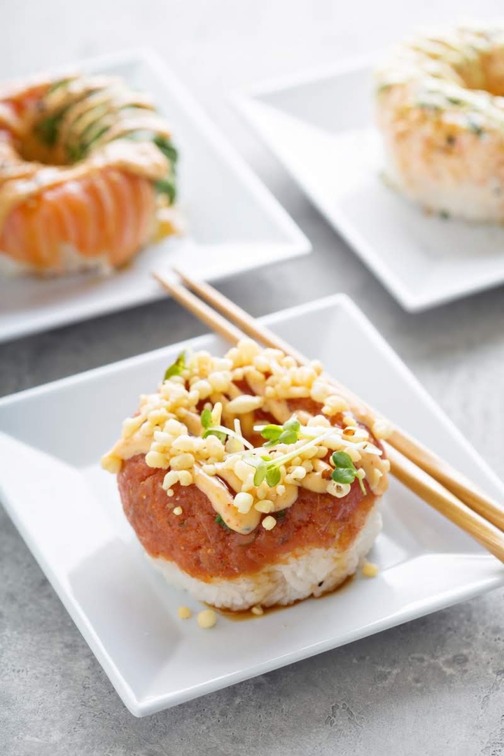 GLUTEN FREE Spicy Tuna Donut