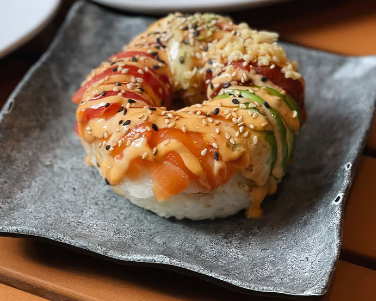 GLUTEN FREE Everything Donut (NO CRAB SALAD)