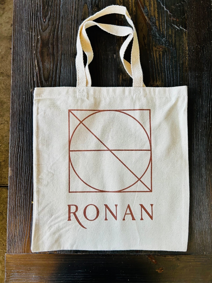 Tote Bag - tan w/ logo