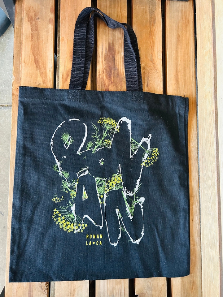 Tote Bag - black fennel